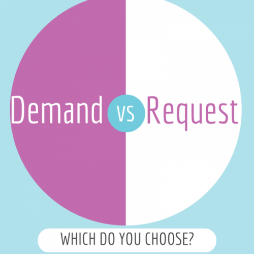 Parenting Teens: Demand VS. Request Demand vs Request